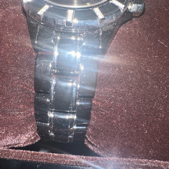 Bulova Black and Silver Crystal‎ Watch - Picture 3 of 5